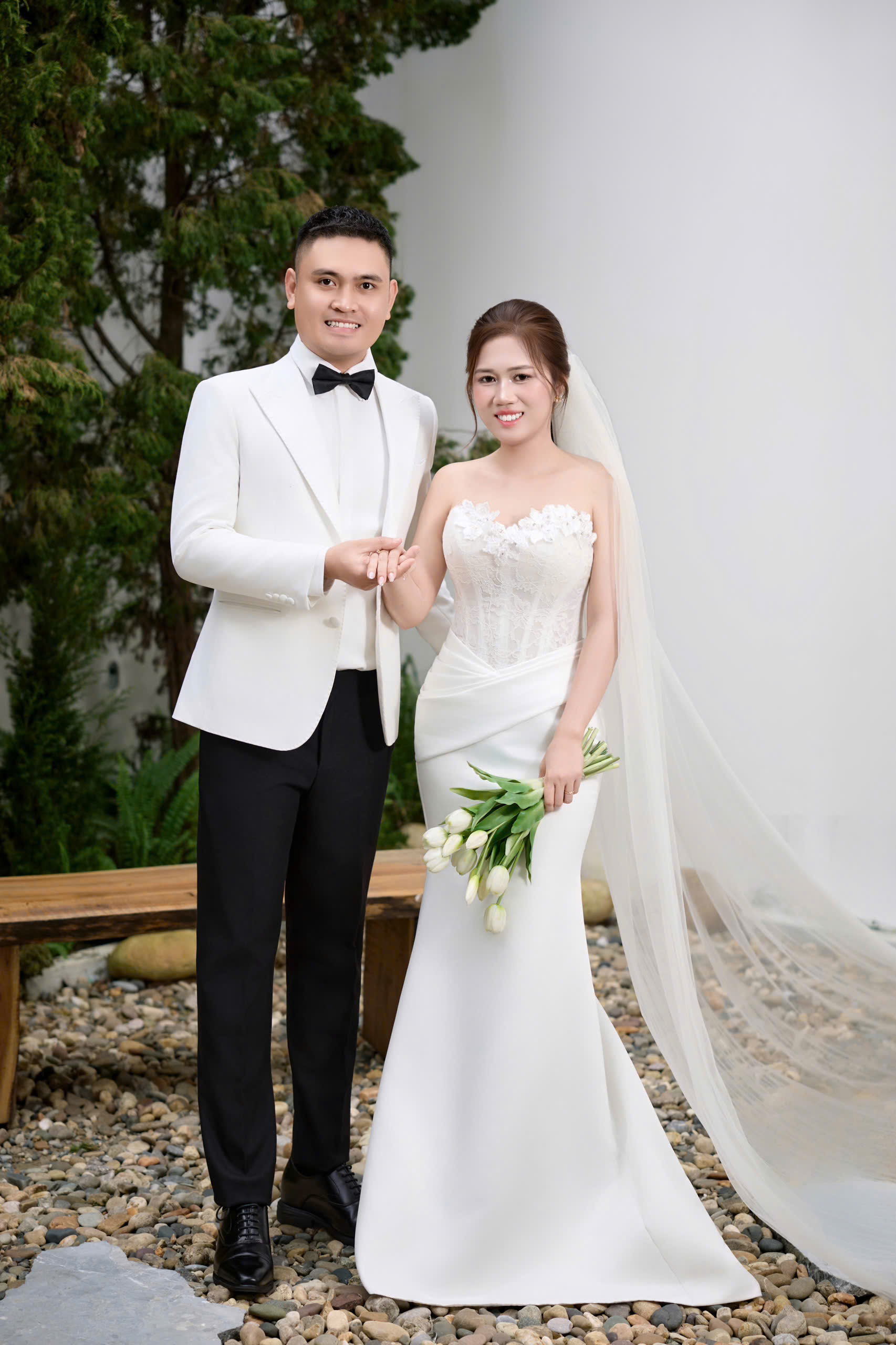 Ảnh cưới của Ánh Tuyết và Văn Mạnh